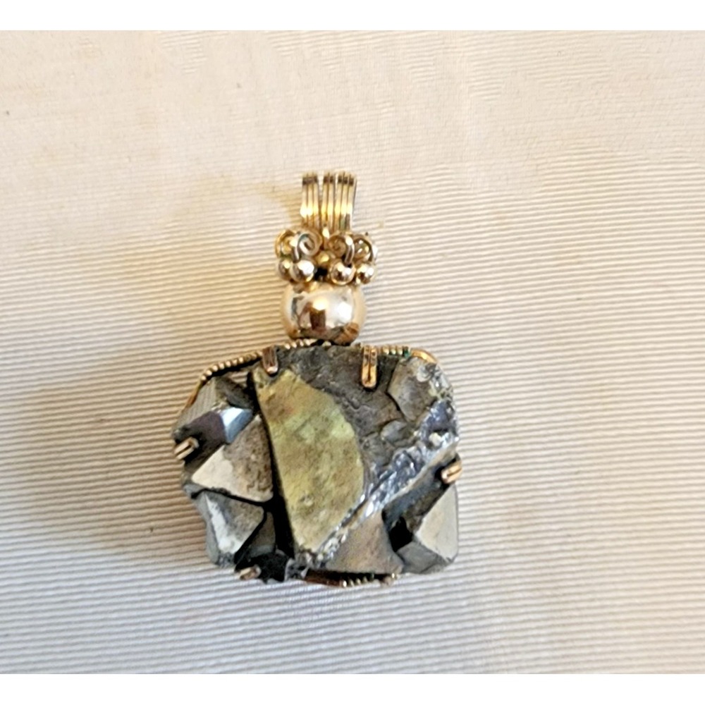 Starfire Designs Pyrite Pendant - Picture 14 of 14